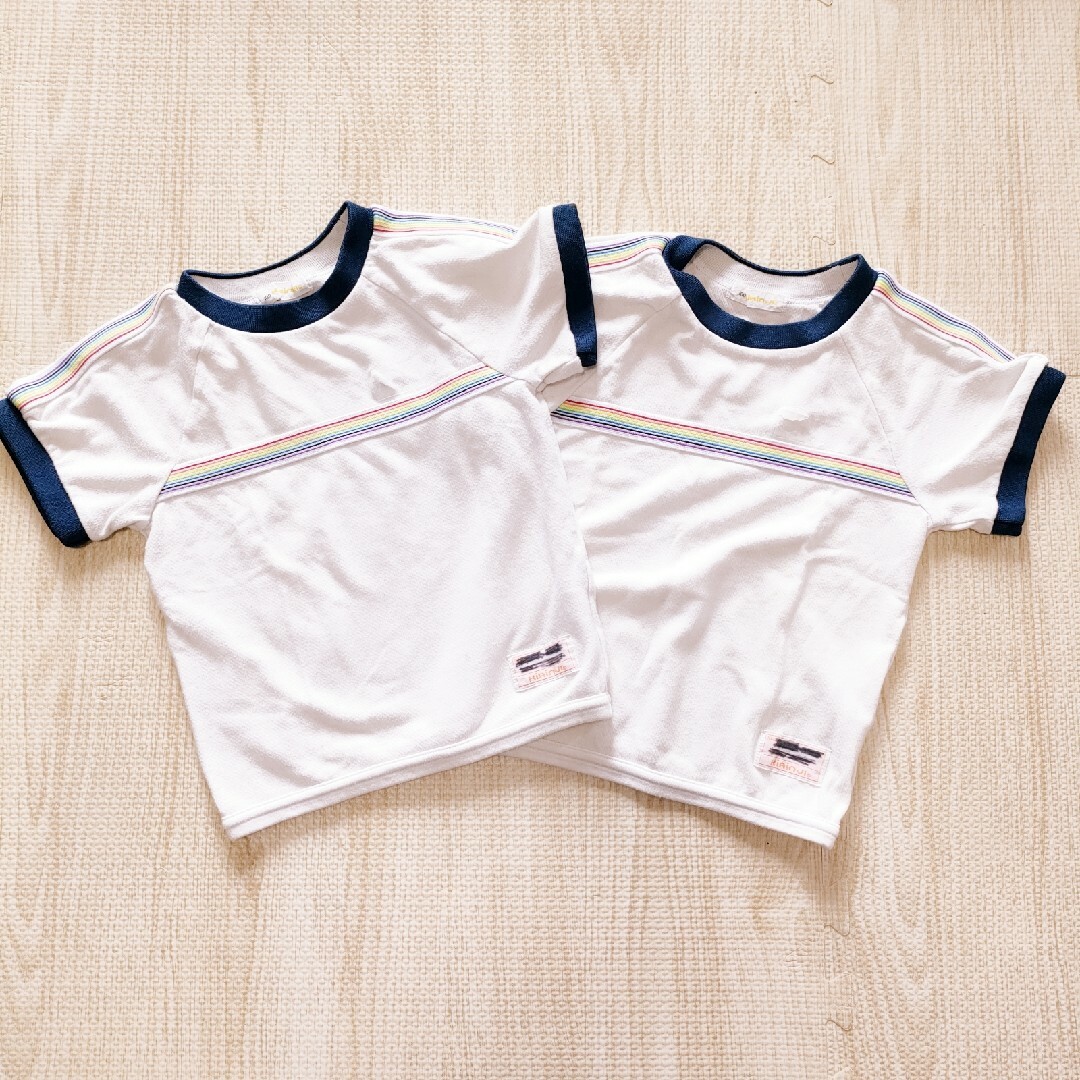 体操服　幼稚園　麒麟児　KIRINJI　半袖 キッズ/ベビー/マタニティのキッズ服男の子用(90cm~)(Tシャツ/カットソー)の商品写真