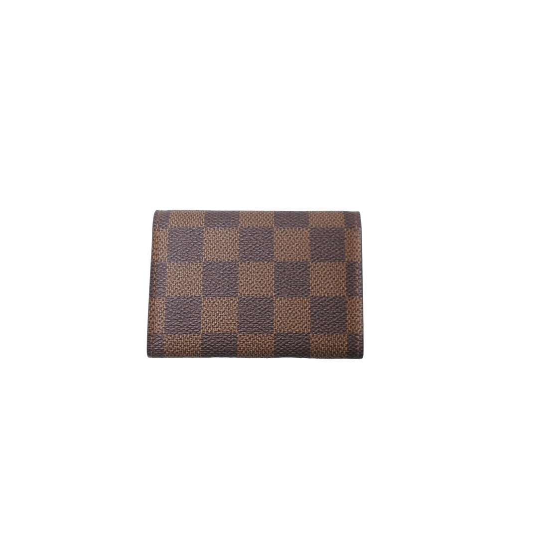 LOUIS VUITTON(ルイヴィトン)のLOUIS VUITTON ルイヴィトン ポルトモネ・プラ コインケース N61930 ダミエキャンバス ブラウン ゴールド金具 美品 中古 63483 メンズのファッション小物(コインケース/小銭入れ)の商品写真