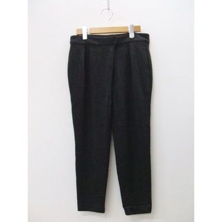 theory - theory サイズ2 タックストレッチ パンツ チャコールグレー レディース セオリー【中古】0-1227T♪