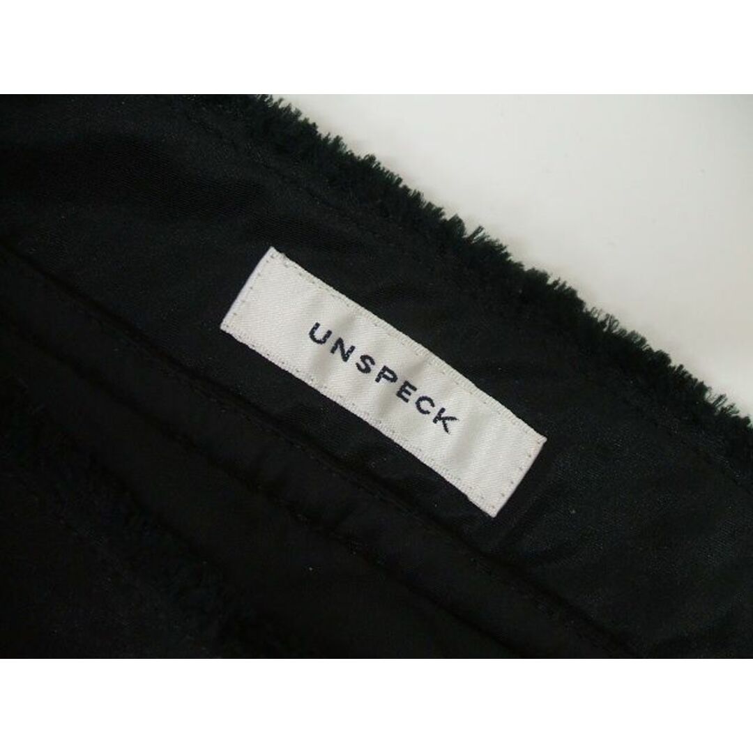 UNSPECK キルティングスカート ミニスカート ブラック レディース アンスペック【中古】0-1227T♪ レディースのスカート(ミニスカート)の商品写真