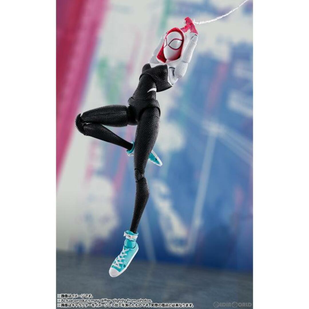 BANDAI(バンダイ)のS.H.Figuarts(フィギュアーツ) スパイダーグウェン(スパイダーマン:アクロス・ザ・スパイダーバース) 完成品 可動フィギュア バンダイスピリッツ エンタメ/ホビーのフィギュア(アメコミ)の商品写真