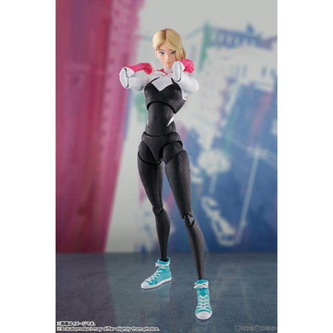 BANDAI(バンダイ)のS.H.Figuarts(フィギュアーツ) スパイダーグウェン(スパイダーマン:アクロス・ザ・スパイダーバース) 完成品 可動フィギュア バンダイスピリッツ エンタメ/ホビーのフィギュア(アメコミ)の商品写真