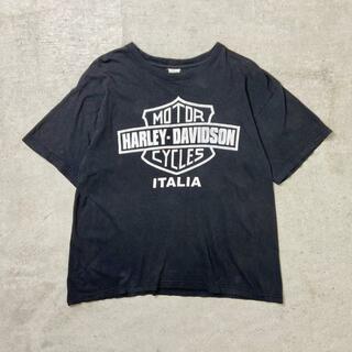 Harley-Davidson ITARIA ハーレーダビッドソン Tシャツ メンズM相当(Tシャツ/カットソー(半袖/袖なし))