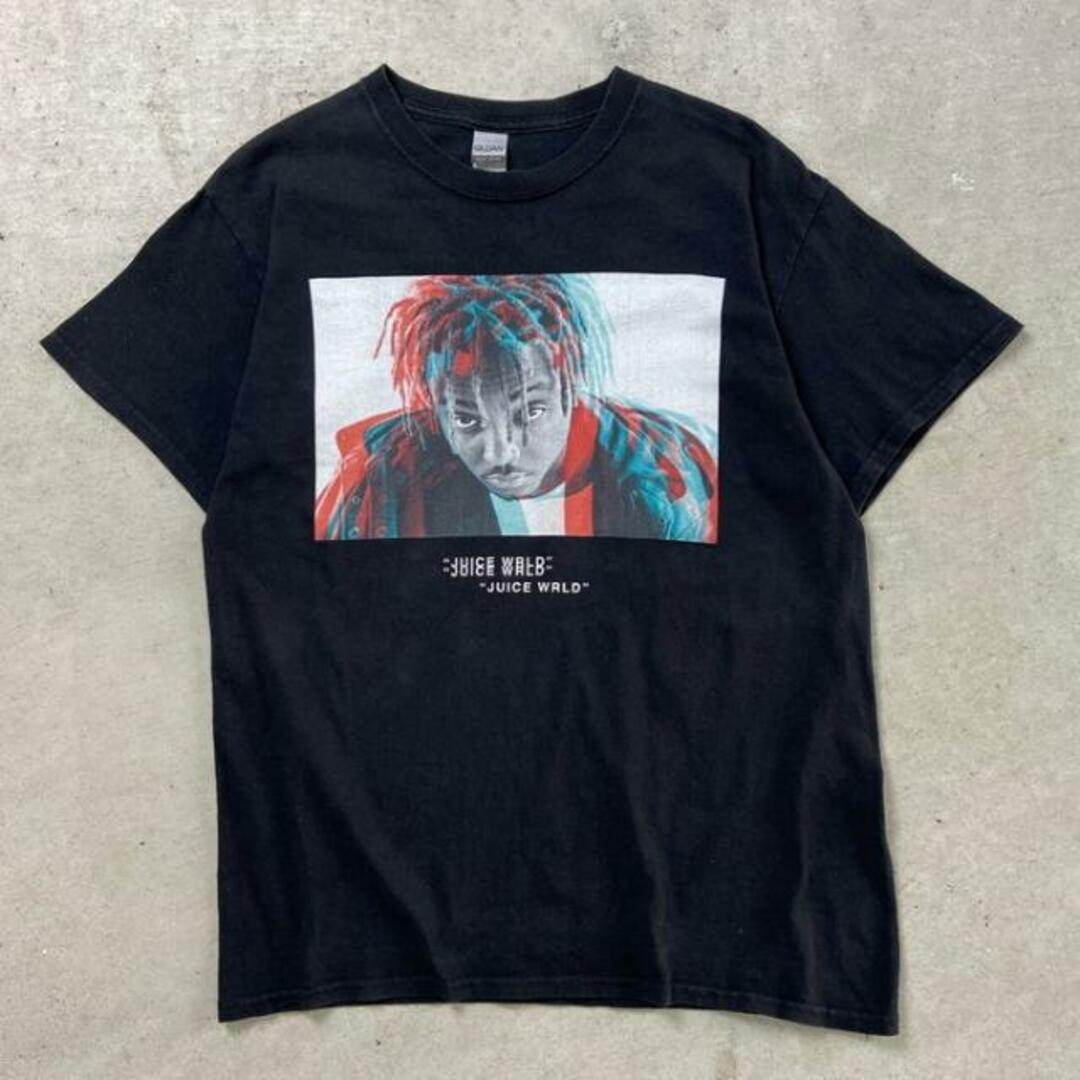 JUICE WRLD ジュースワールド プリントTシャツ アーティスト ラップT メンズM メンズのトップス(Tシャツ/カットソー(半袖/袖なし))の商品写真