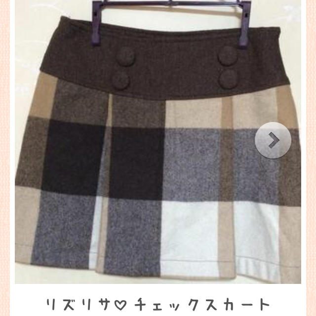 LIZ LISA(リズリサ)のリズリサ♡チェックスカート レディースのスカート(ミニスカート)の商品写真