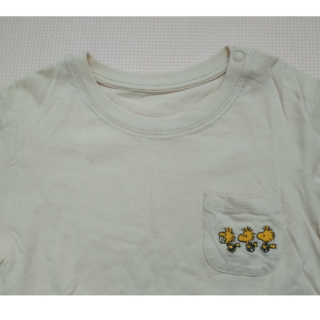 PEANUTS(ピーナッツ)のスヌーピーSNOOPY子ども服/Tシャツ2枚セット(100)PEANUTS キッズ/ベビー/マタニティのキッズ服男の子用(90cm~)(Tシャツ/カットソー)の商品写真
