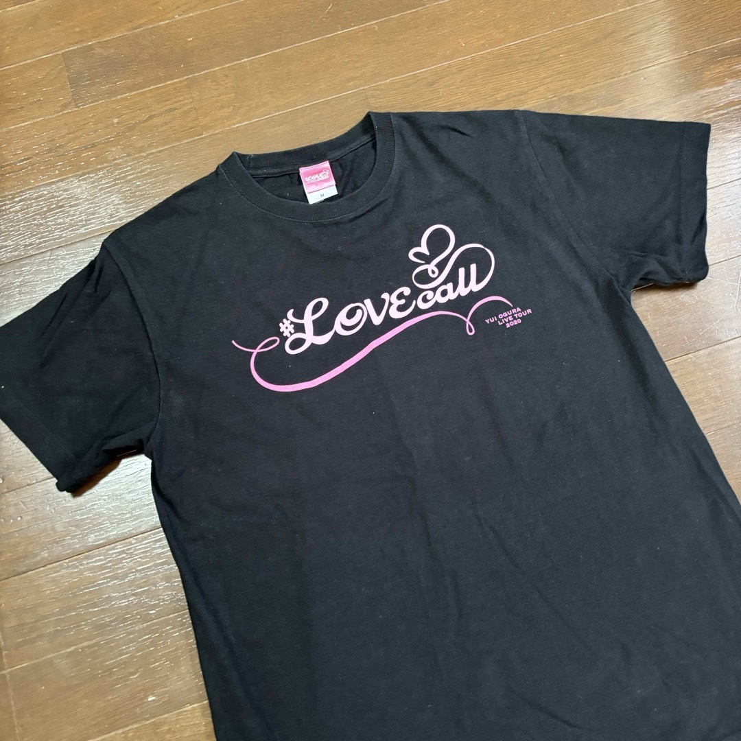 小倉唯 LIVE TOUR 2020「#LOVEcall」Ｔシャツ　Mサイズ メンズのトップス(Tシャツ/カットソー(半袖/袖なし))の商品写真