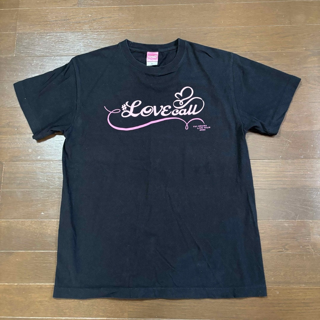小倉唯 LIVE TOUR 2020「#LOVEcall」Ｔシャツ　Mサイズ メンズのトップス(Tシャツ/カットソー(半袖/袖なし))の商品写真