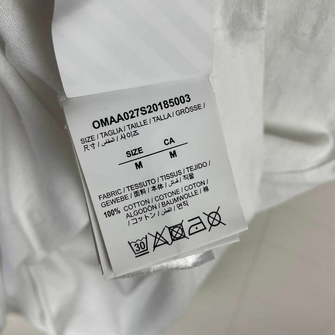 OFF-WHITE(オフホワイト)の入手困難 Off-White Tシャツ エアポートテープ アロー バックプリント メンズのトップス(Tシャツ/カットソー(半袖/袖なし))の商品写真