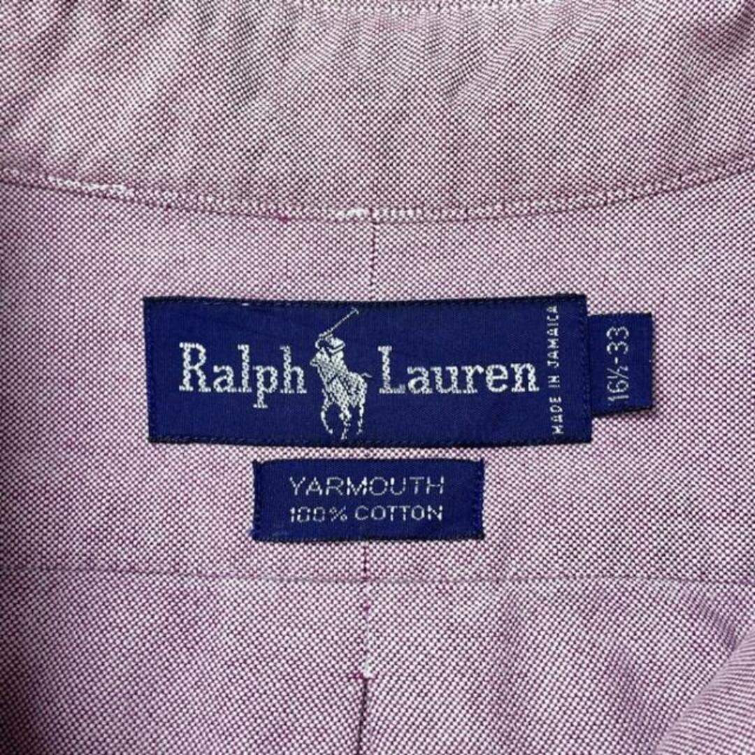 Ralph Lauren(ラルフローレン)の90年代 Ralph Lauren ラルフローレン YARMOUTH コットンシャツ メンズXL相当 メンズのトップス(シャツ)の商品写真