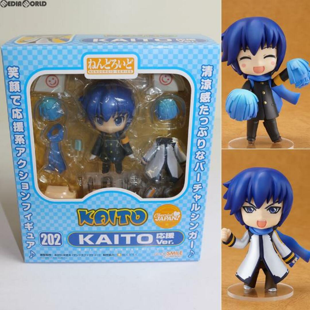 GOOD SMILE COMPANY(グッドスマイルカンパニー)のGOODSMILE ONLINE SHOP限定 ねんどろいど 202 KAITO(カイト) 応援Ver. 完成品 可動フィギュア グッドスマイルカンパニー エンタメ/ホビーのフィギュア(アニメ/ゲーム)の商品写真