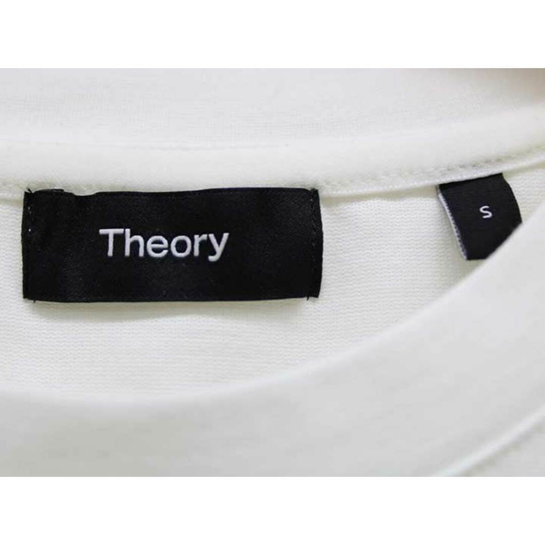 theory(セオリー)の【夏物 新入荷】『theory/セオリー』2023年製/RELAY JERSEY/Tシャツ/無地/シンプル/半袖 ホワイト/白 メンズ S【中古】  春夏秋冬 805042 メンズのトップス(Tシャツ/カットソー(半袖/袖なし))の商品写真