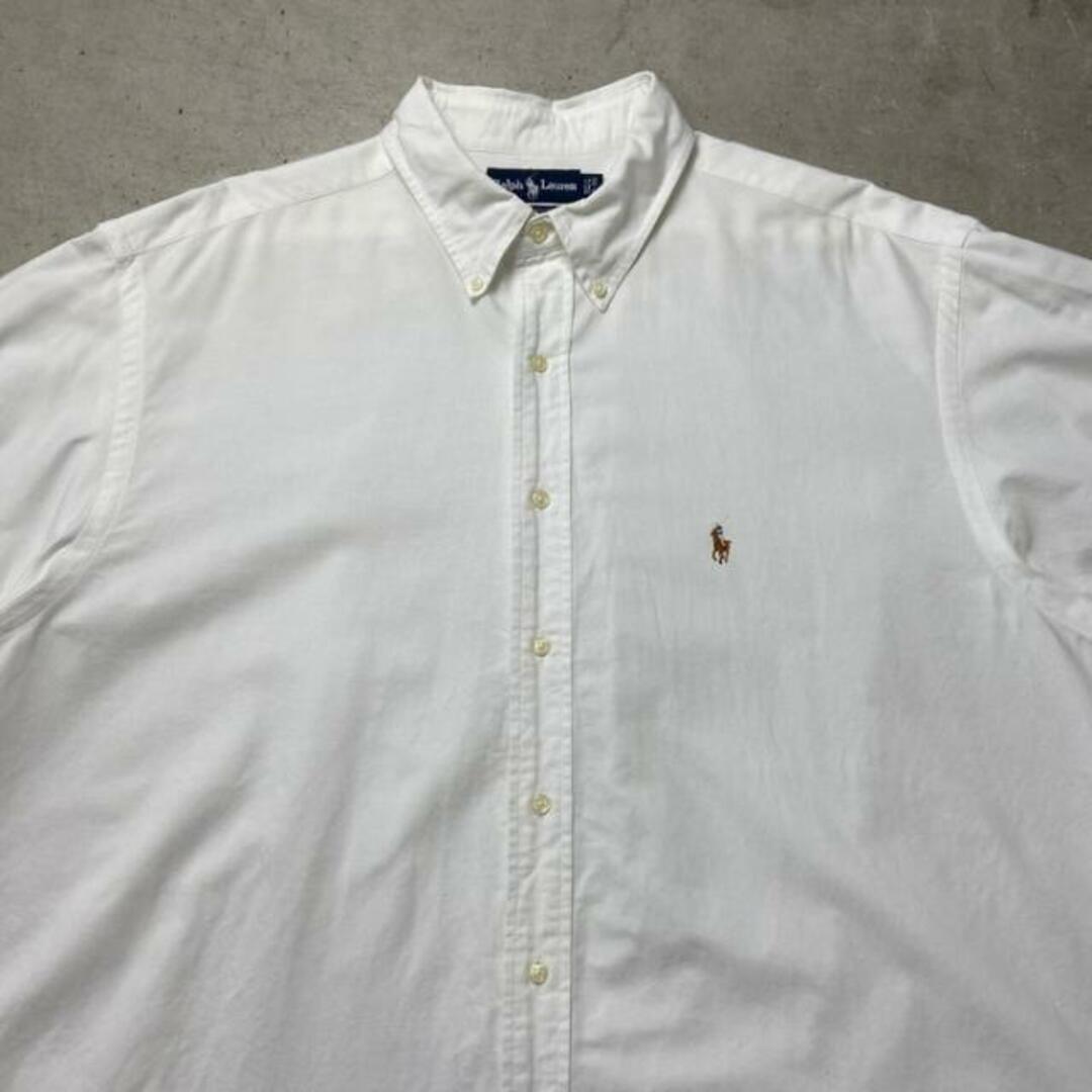 Ralph Lauren(ラルフローレン)の90年代 Ralph Lauren ラルフローレン YARMOUTH コットンシャツ メンズ3XL相当 メンズのトップス(シャツ)の商品写真