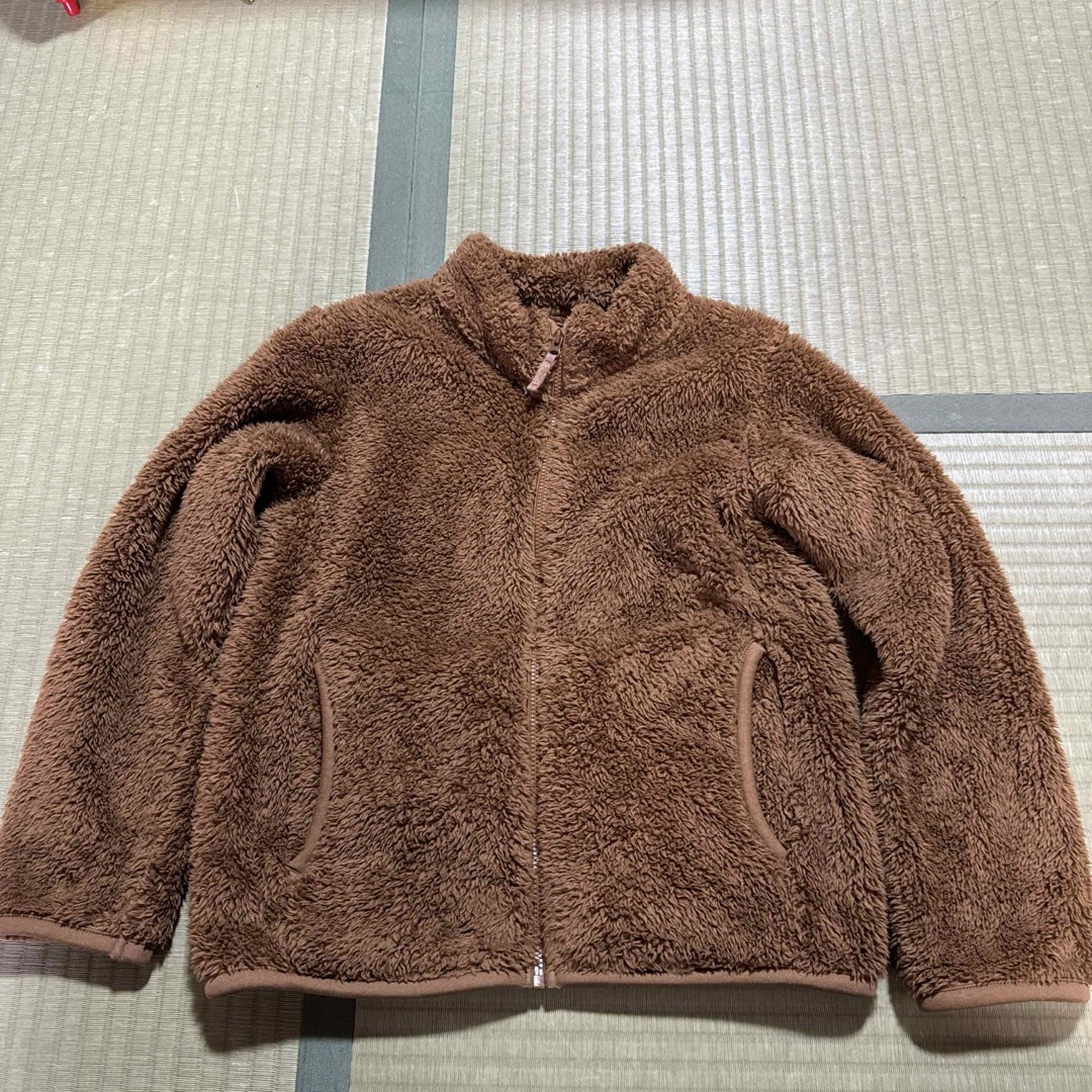 UNIQLO(ユニクロ)のユニクロ　フリース　パーカー　キッズ　130 キッズ/ベビー/マタニティのキッズ服男の子用(90cm~)(ジャケット/上着)の商品写真