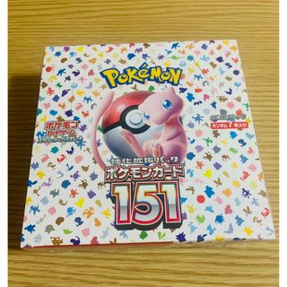 ポケモン(ポケモン)のポケモンカード151 BOX シュリンク付き スカーレット バイオレット(Box/デッキ/パック)