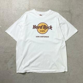 HARD ROCK CAFE SAN ANTONIO ハードロックカフェ プリントTシャツ メンズ2XL相当(Tシャツ/カットソー(半袖/袖なし))