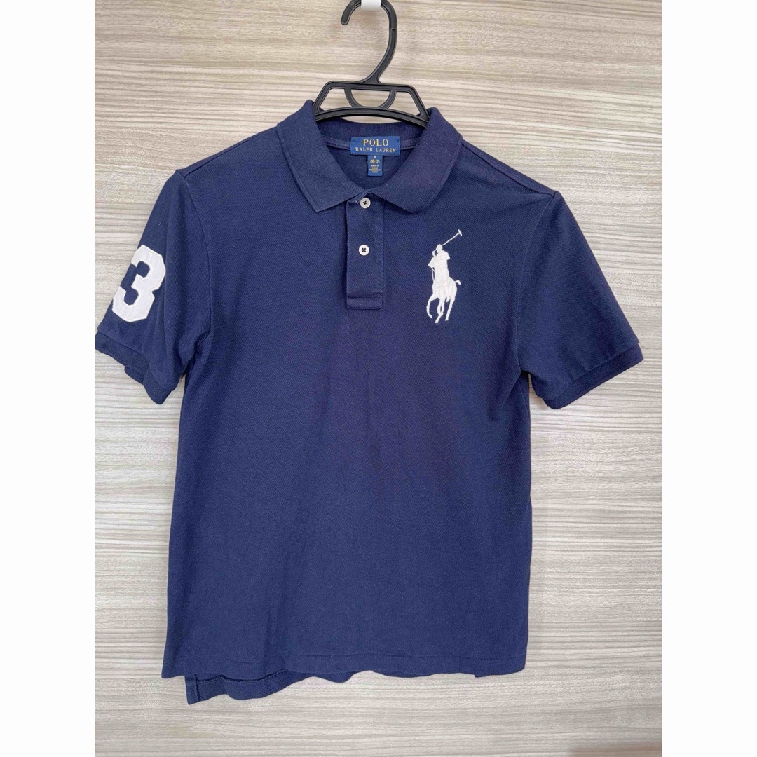 Ralph Lauren(ラルフローレン)のラルフローレン　ポロシャツ　140 ネイビー キッズ/ベビー/マタニティのキッズ服男の子用(90cm~)(Tシャツ/カットソー)の商品写真