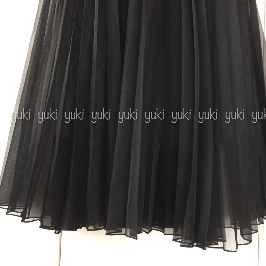 ANAYI(アナイ)のANAYI  マットオーガンジー プリーツスカート  レディースのスカート(ロングスカート)の商品写真