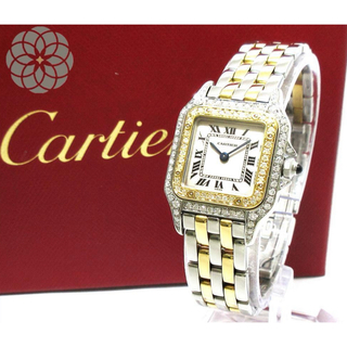 カルティエ(Cartier)のパンテールＳＭ ２ロウ ダイヤベゼル(腕時計)