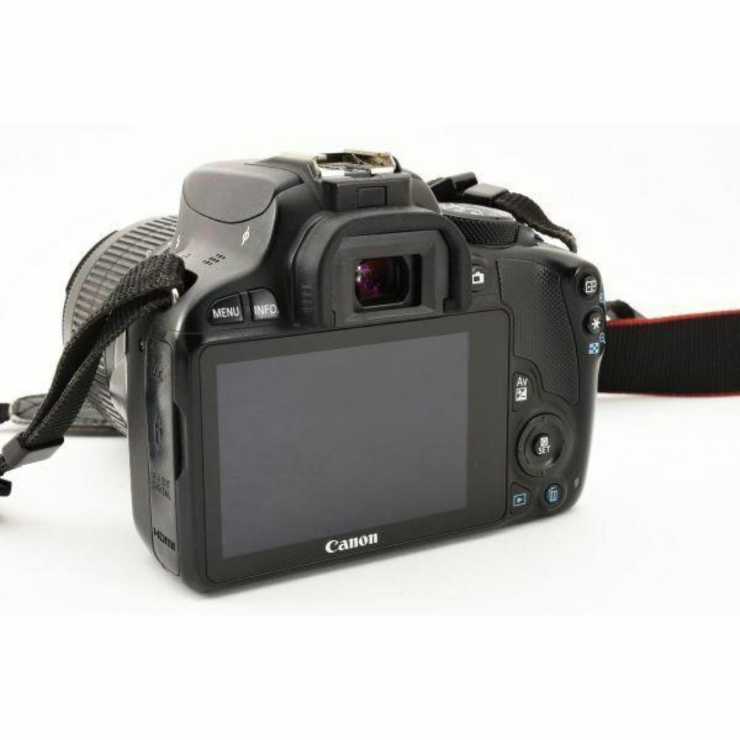Canon(キヤノン)のキャノン Canon EOS KISS X7 レンズセット　SDカード付※現状品 スマホ/家電/カメラのカメラ(デジタル一眼)の商品写真