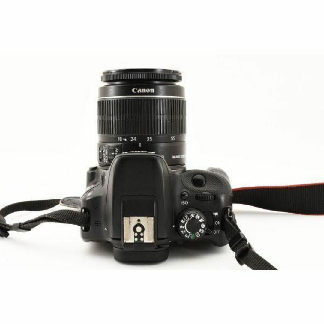Canon(キヤノン)のキャノン Canon EOS KISS X7 レンズセット　SDカード付※現状品 スマホ/家電/カメラのカメラ(デジタル一眼)の商品写真