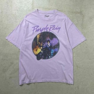 Purple Rain Prince  プリンス・ロジャース・ネルソン アーティストTシャツ ムービーT メンズXL(Tシャツ/カットソー(半袖/袖なし))