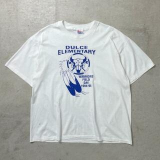 90年代 USA製 DULCE ELEMENTARY スクールロゴ  プリントTシャツ メンズXL(Tシャツ/カットソー(半袖/袖なし))