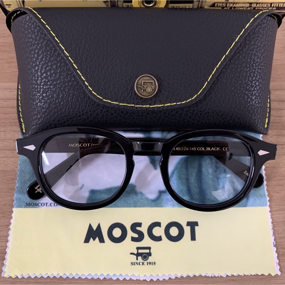 MOSCOT(モスコット)のMOSCOT モスコット レムトッシュ 49黒 メンズのファッション小物(サングラス/メガネ)の商品写真