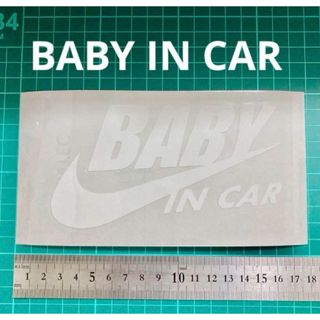 BABY IN CAR ステッカー(ステッカー)