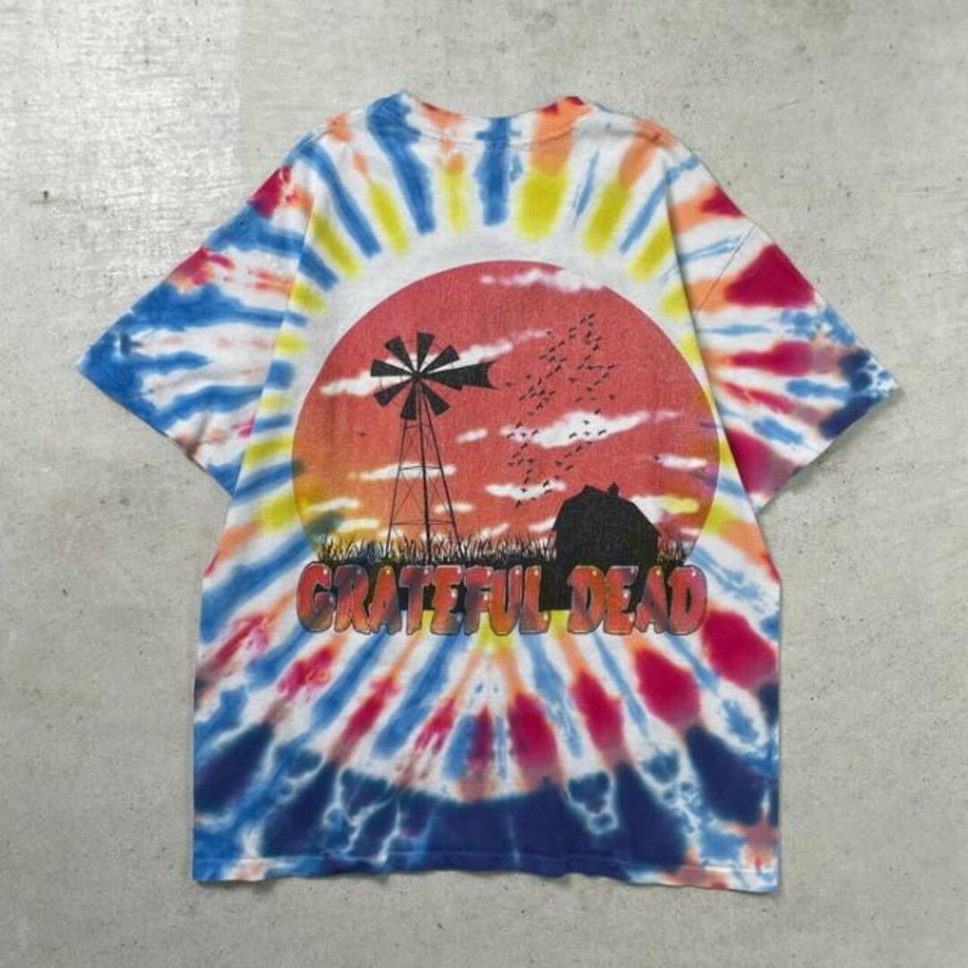 90年代 USA製 GRATEFUL DEAD バンドTシャツ バンT タイダイ メンズXL メンズのトップス(Tシャツ/カットソー(半袖/袖なし))の商品写真