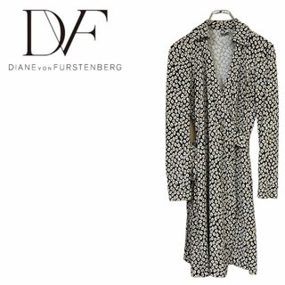 ダイアンフォンファステンバーグ(DIANE von FURSTENBERG)のE279 ダイアンフォンファステンバー　DF ラップワンピース　サイズ0(ひざ丈ワンピース)