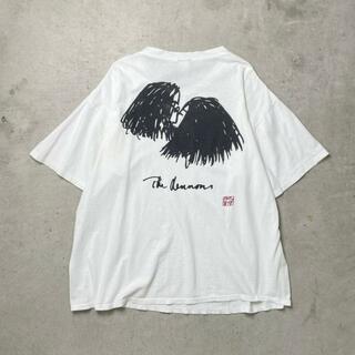 90年代 USA製 The Lennon John Lennon ジョンレノン オノヨーコ アーティスト バンドTシャツ バンT メンズ2XL相当(Tシャツ/カットソー(半袖/袖なし))