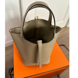 エルメス(Hermes)のピコタンロックmm ベージュマルファ(ハンドバッグ)