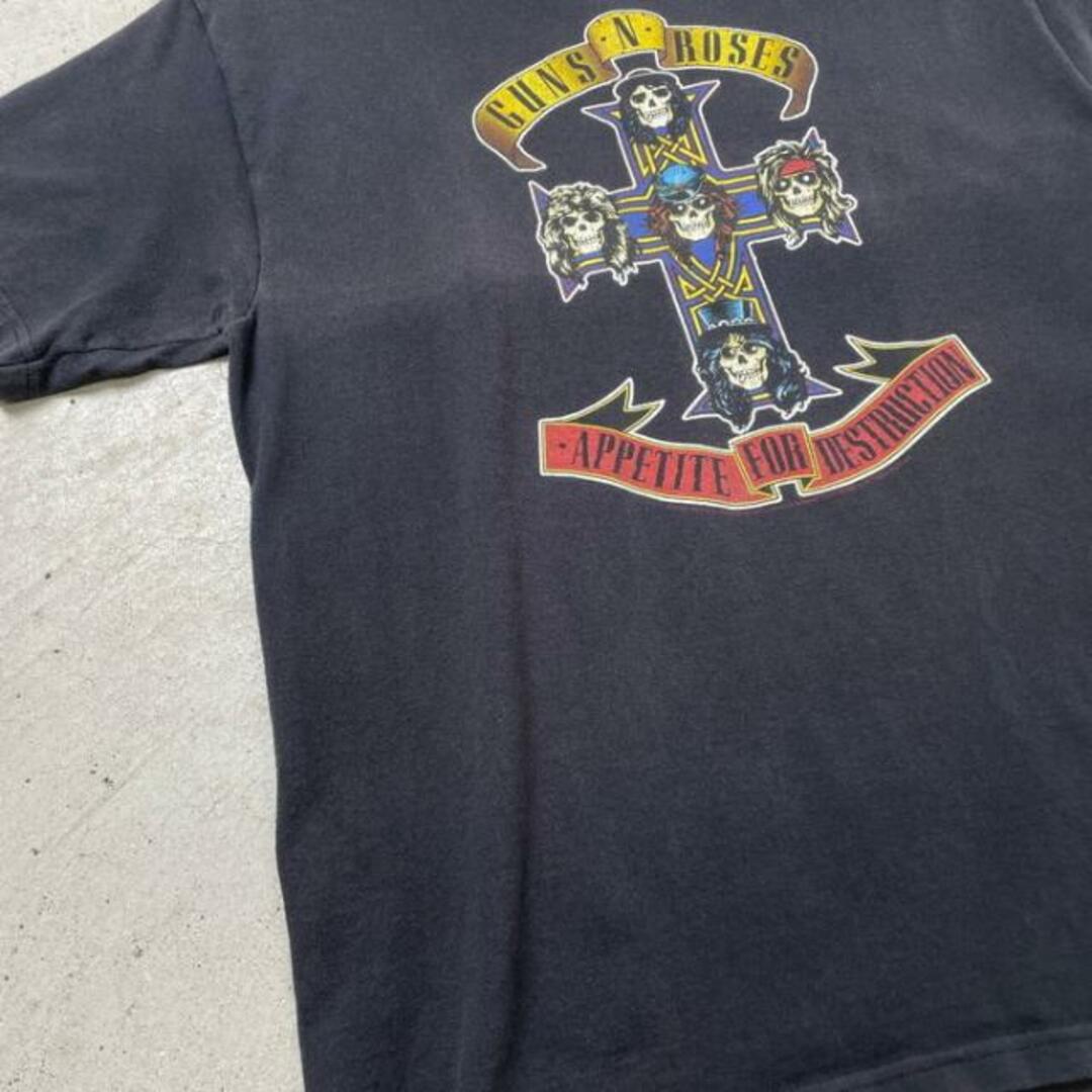 00年代 GUNS N' ROSES ガンズアンドローゼス バンドTシャツ バンT メンズM メンズのトップス(Tシャツ/カットソー(半袖/袖なし))の商品写真
