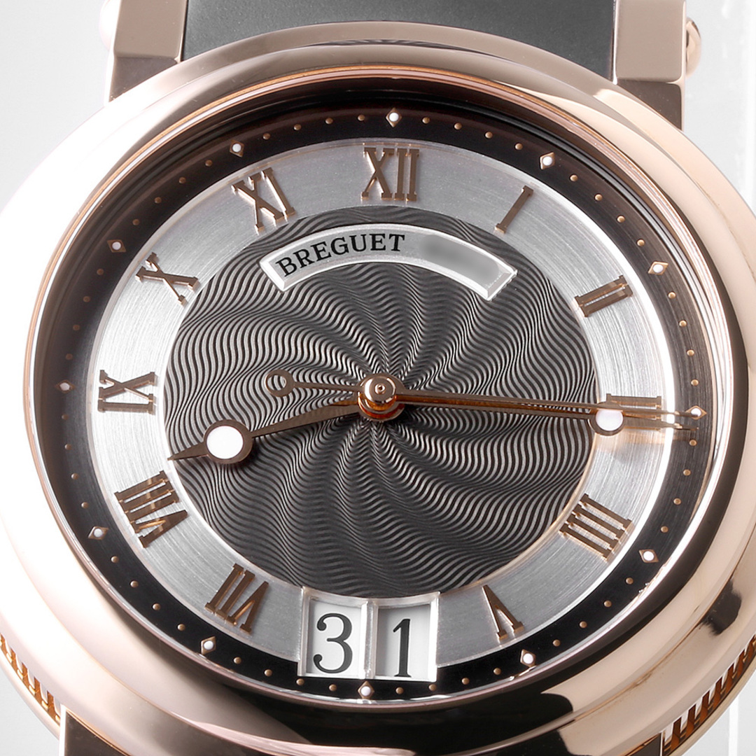 Breguet(ブレゲ)のブレゲ マリーンII ラージデイト 5817BR/Z2/5V8 メンズ 中古 腕時計 メンズの時計(腕時計(アナログ))の商品写真