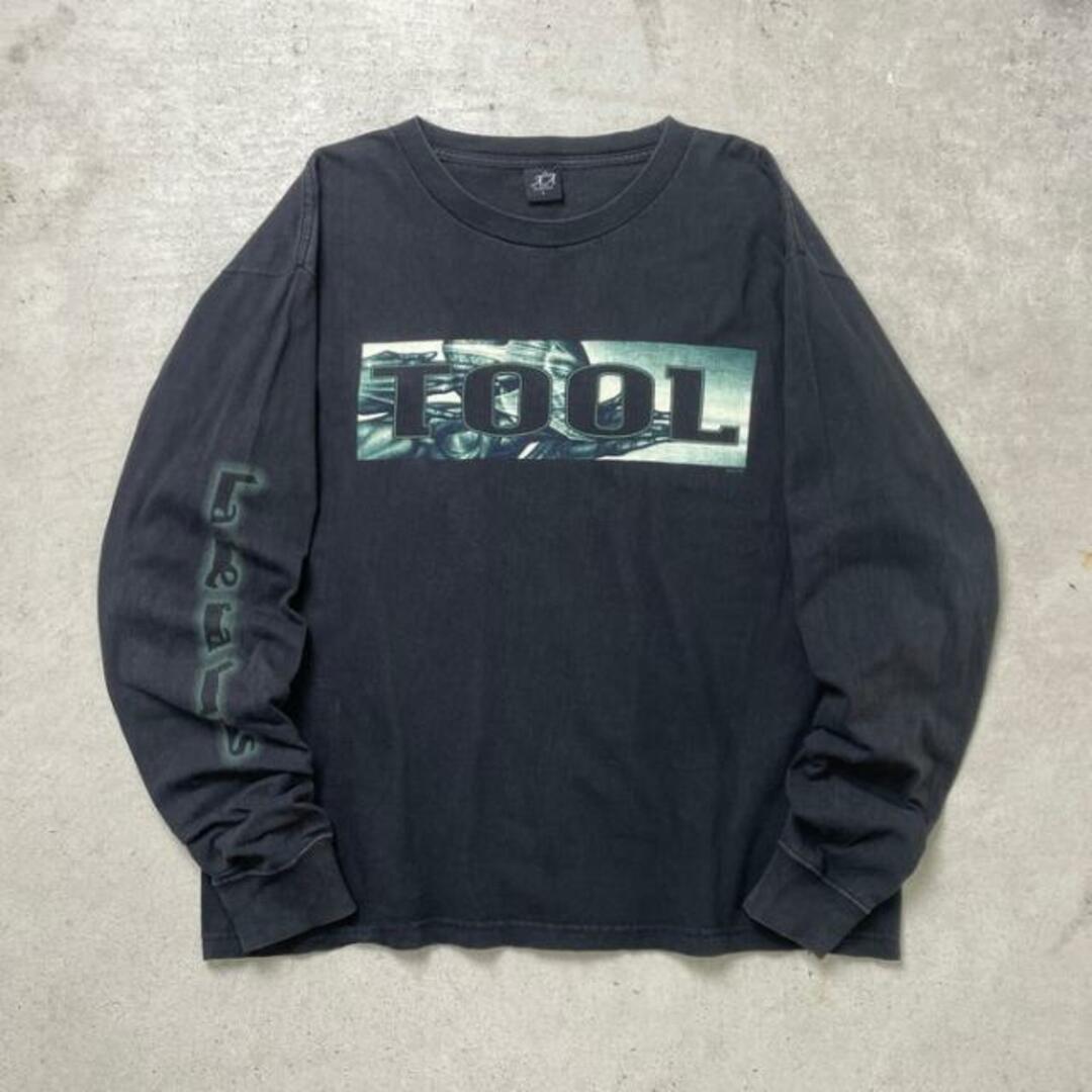 00年代 TOOL トゥール バンドTシャツ バンT ロングTシャツ ロンT 袖プリ メンズXL相当 メンズのトップス(Tシャツ/カットソー(七分/長袖))の商品写真