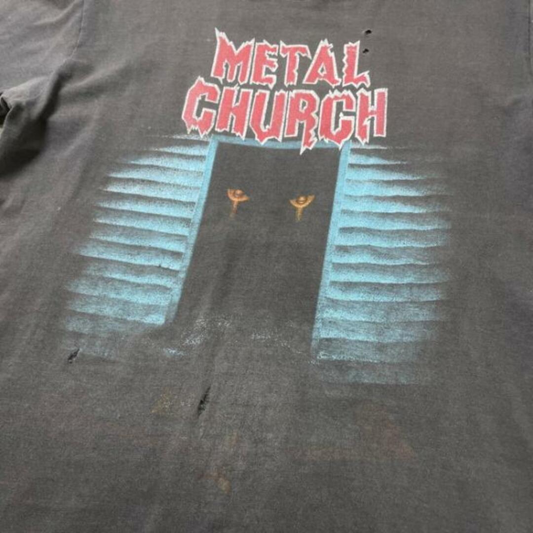 METAL CHURCH メタル チャーチ バンドTシャツ バンT ツアー メンズM-L相当 メンズのトップス(Tシャツ/カットソー(半袖/袖なし))の商品写真