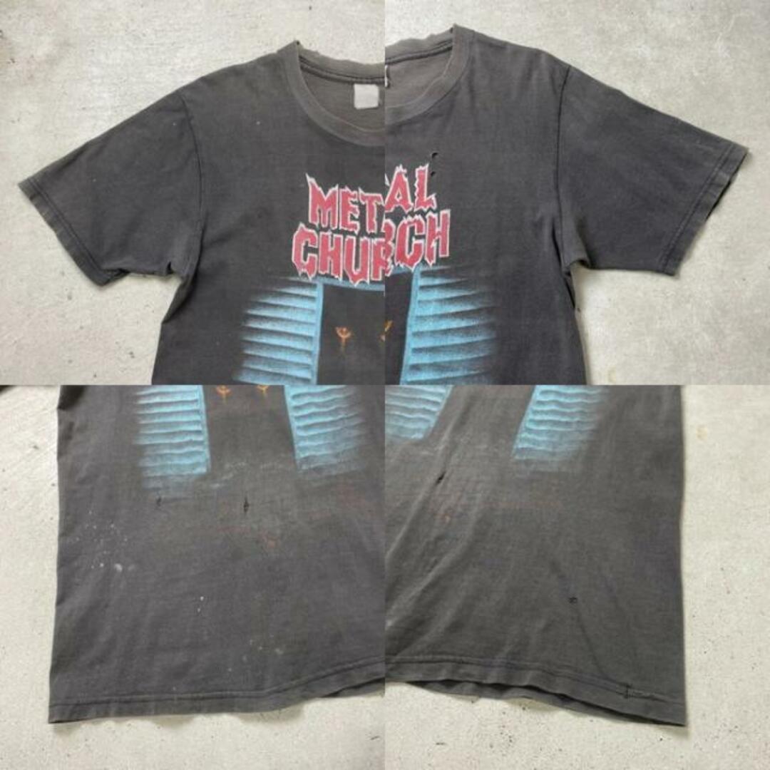 METAL CHURCH メタル チャーチ バンドTシャツ バンT ツアー メンズM-L相当 メンズのトップス(Tシャツ/カットソー(半袖/袖なし))の商品写真