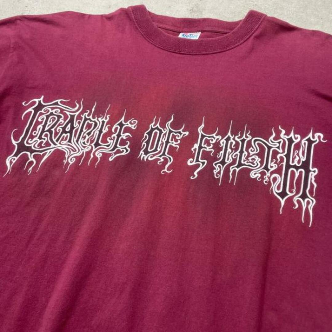 00年代 CRADLE OF FILTH クレイドル・オブ・フィルス バンドTシャツ バンT ロングTシャツ ロンT メンズXL メンズのトップス(Tシャツ/カットソー(七分/長袖))の商品写真