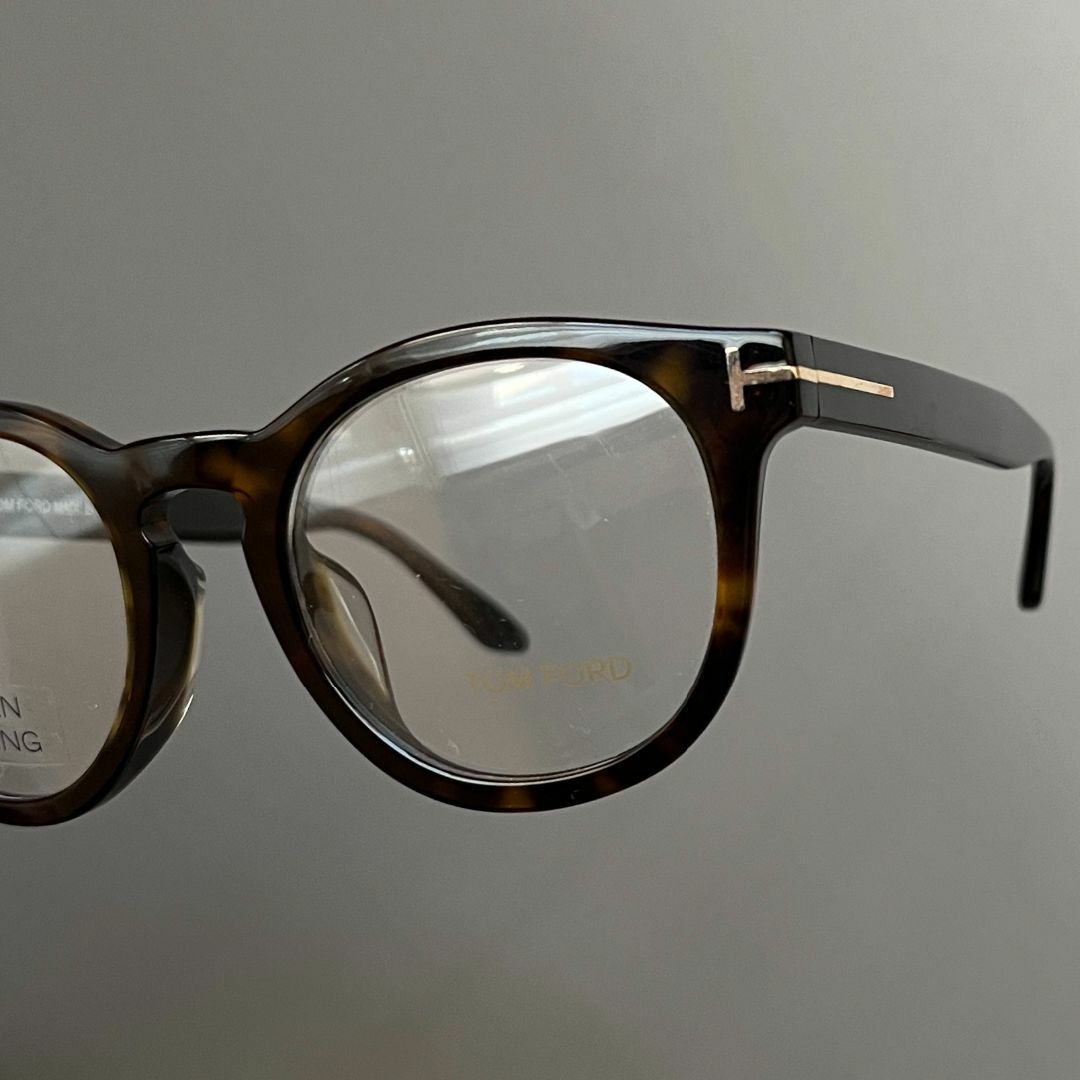 TOM FORD EYEWEAR(トムフォードアイウェア)のメガネ トムフォード ボストン メンズ レディース アジアンフィット ブラウン レディースのファッション小物(サングラス/メガネ)の商品写真