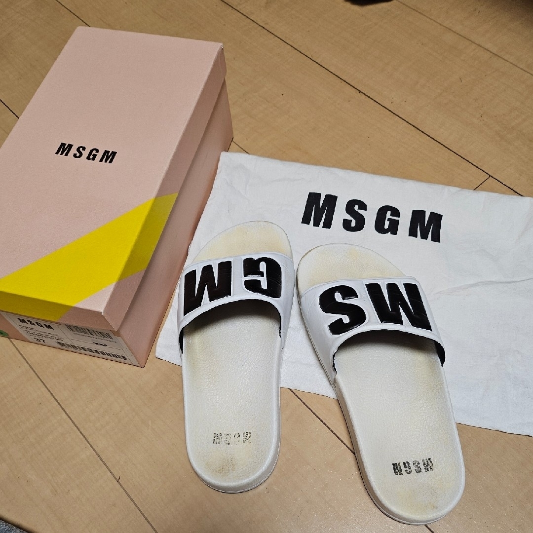 MSGM(エムエスジイエム)のMSGM シャワーサンダル レディースの靴/シューズ(サンダル)の商品写真