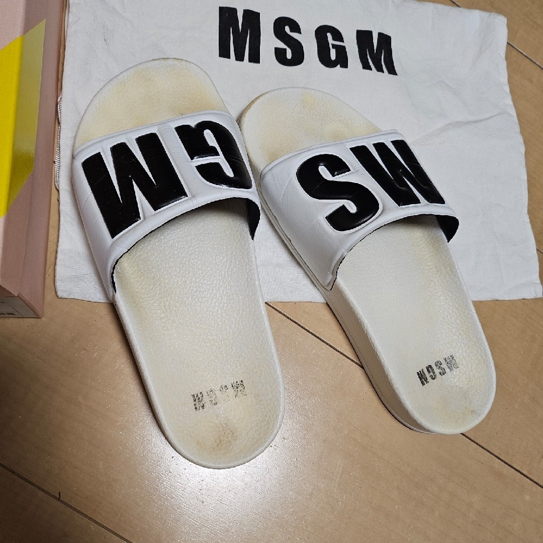 MSGM(エムエスジイエム)のMSGM シャワーサンダル レディースの靴/シューズ(サンダル)の商品写真