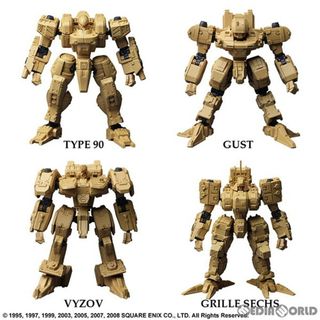 ラスティ(RUSTY)のフロントミッション ストラクチャーアーツ 1/72 スケール プラスティック モデルキット シリーズ Vol.3 全4種BOX FRONT MISSION プラモデル スクウェア・エニックス(プラモデル)