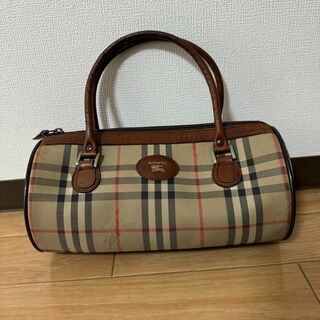 バーバリー(BURBERRY)のバーバリー　筒型　ハンドバッグ(ハンドバッグ)