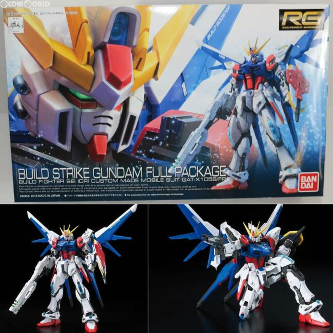 BANDAI(バンダイ)のRG 1/144 GAT-X105B/FP ビルドストライクガンダム フルパッケージ ガンダムビルドファイターズ プラモデル バンダイ エンタメ/ホビーのおもちゃ/ぬいぐるみ(プラモデル)の商品写真