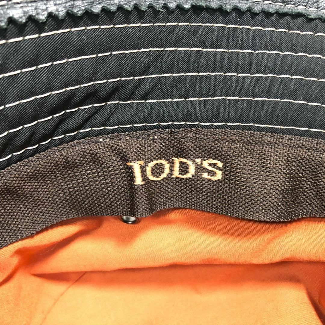 TOD'S(トッズ)のトッズ TOD'S レザー ナイロン バケットハット L レディースの帽子(ハット)の商品写真