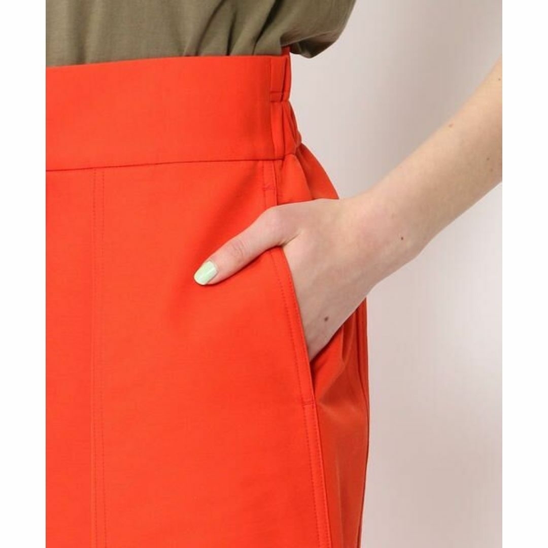 MACPHEE(マカフィー)の美品　マカフィー　コットン　リネン　ギャザースカート　36 オフィス　きれいめ レディースのスカート(ロングスカート)の商品写真