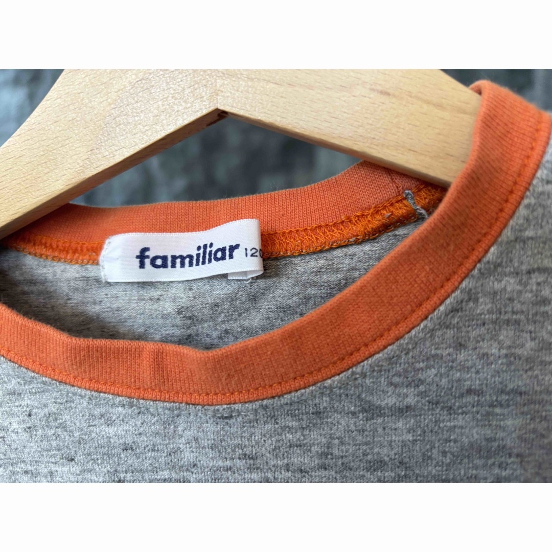 familiar(ファミリア)のfamiliar ロンT 120 キッズ/ベビー/マタニティのキッズ服男の子用(90cm~)(Tシャツ/カットソー)の商品写真