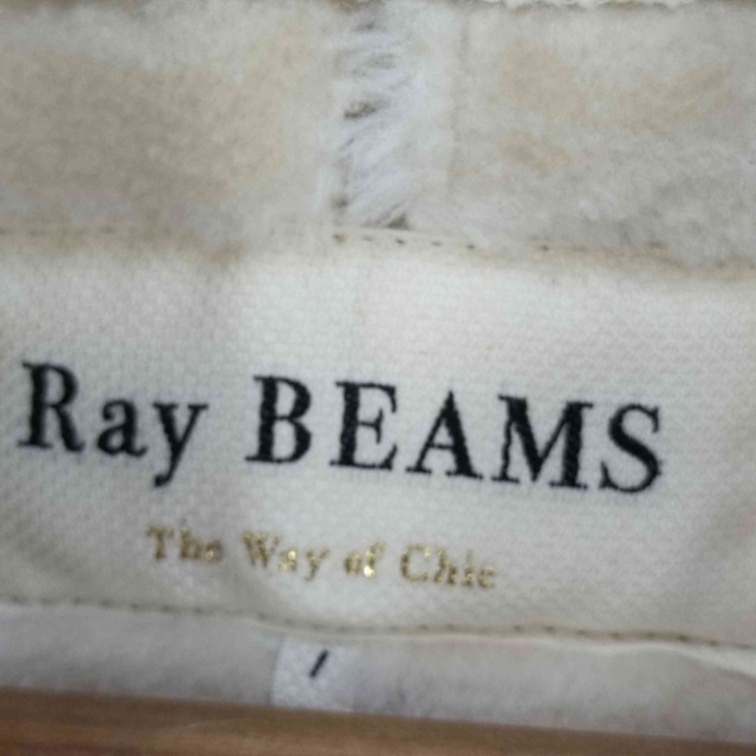 Ray BEAMS(レイビームス)のRay BEAMS(レイビームス) フェイクムートンコート レディース アウター レディースのジャケット/アウター(ムートンコート)の商品写真