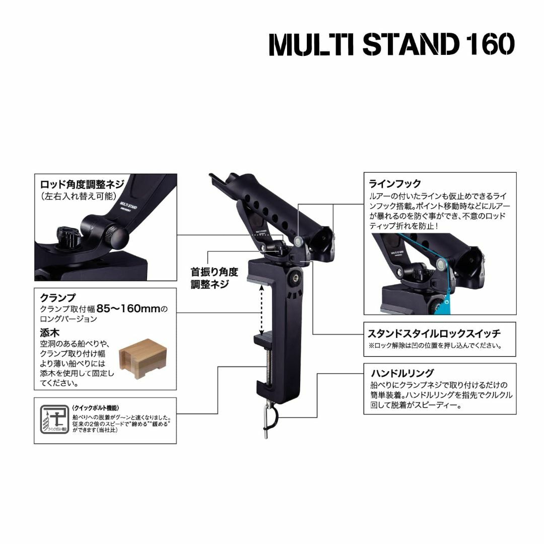 パターン名:取付幅160cmタイプ第一精工 竿受け マルチスタンド130 その他のその他(その他)の商品写真